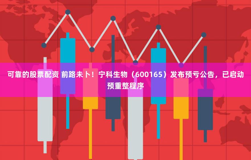 可靠的股票配资 前路未卜！宁科生物（600165）发布预亏公告，已启动预重整程序