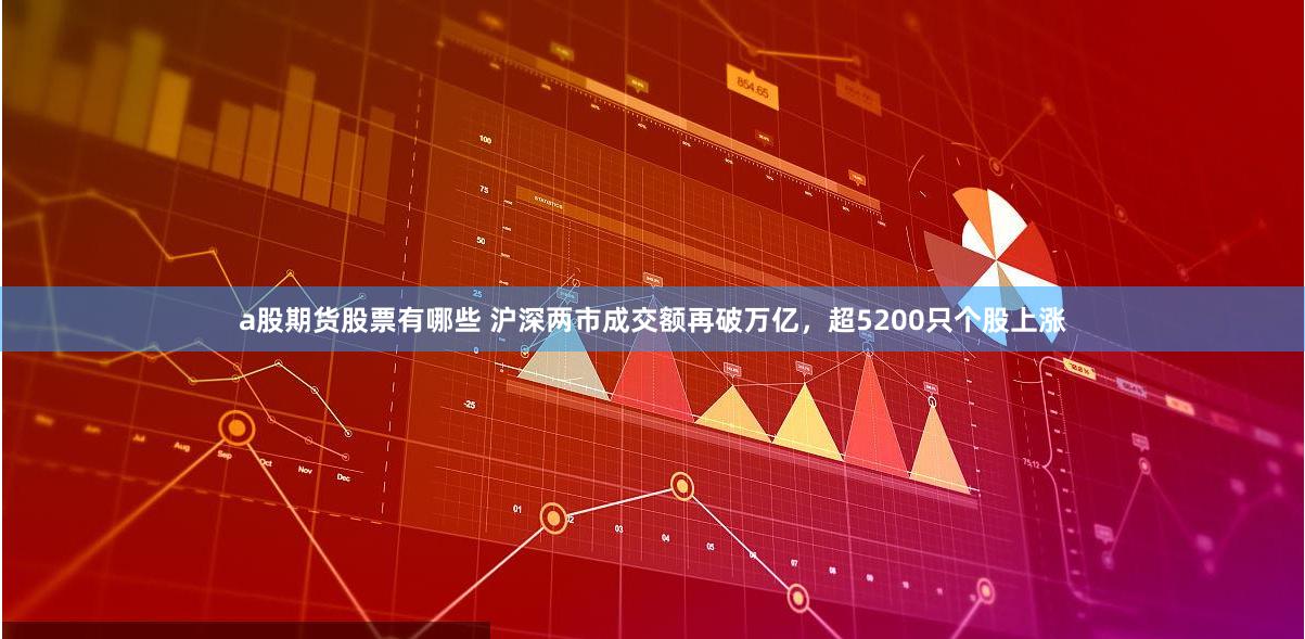 a股期货股票有哪些 沪深两市成交额再破万亿，超5200只个股上涨
