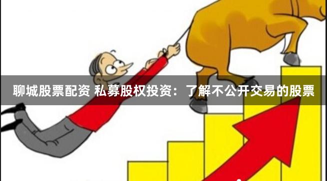 聊城股票配资 私募股权投资：了解不公开交易的股票