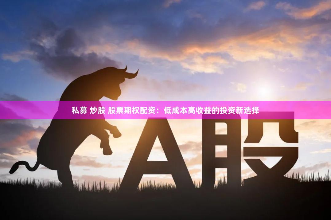 私募 炒股 股票期权配资：低成本高收益的投资新选择